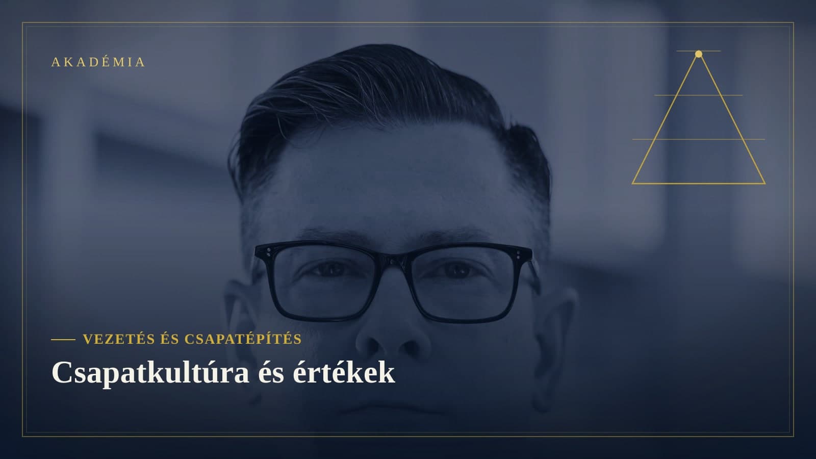 [Akadémia borító] Vezetés és csapatépítés — Csapatkultúra és értékek