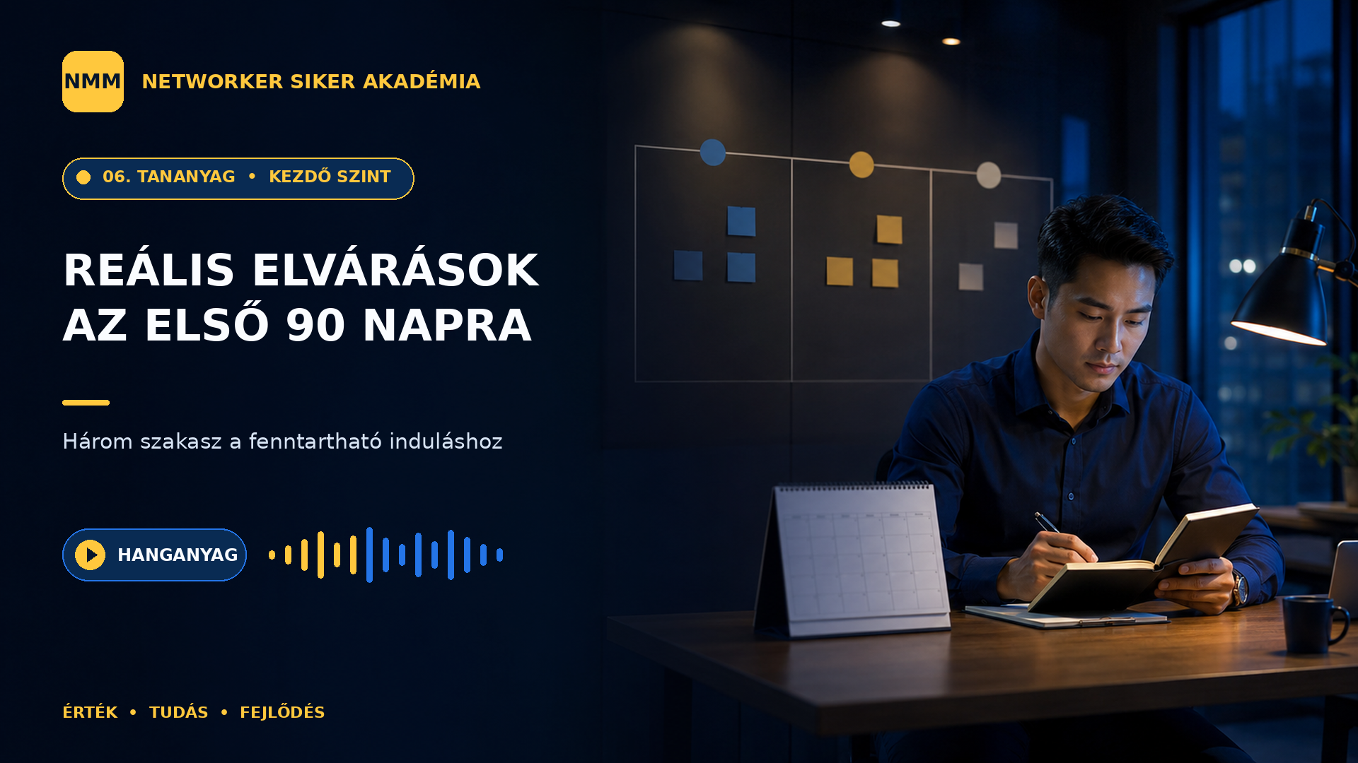 Reális elvárások az első 90 napra