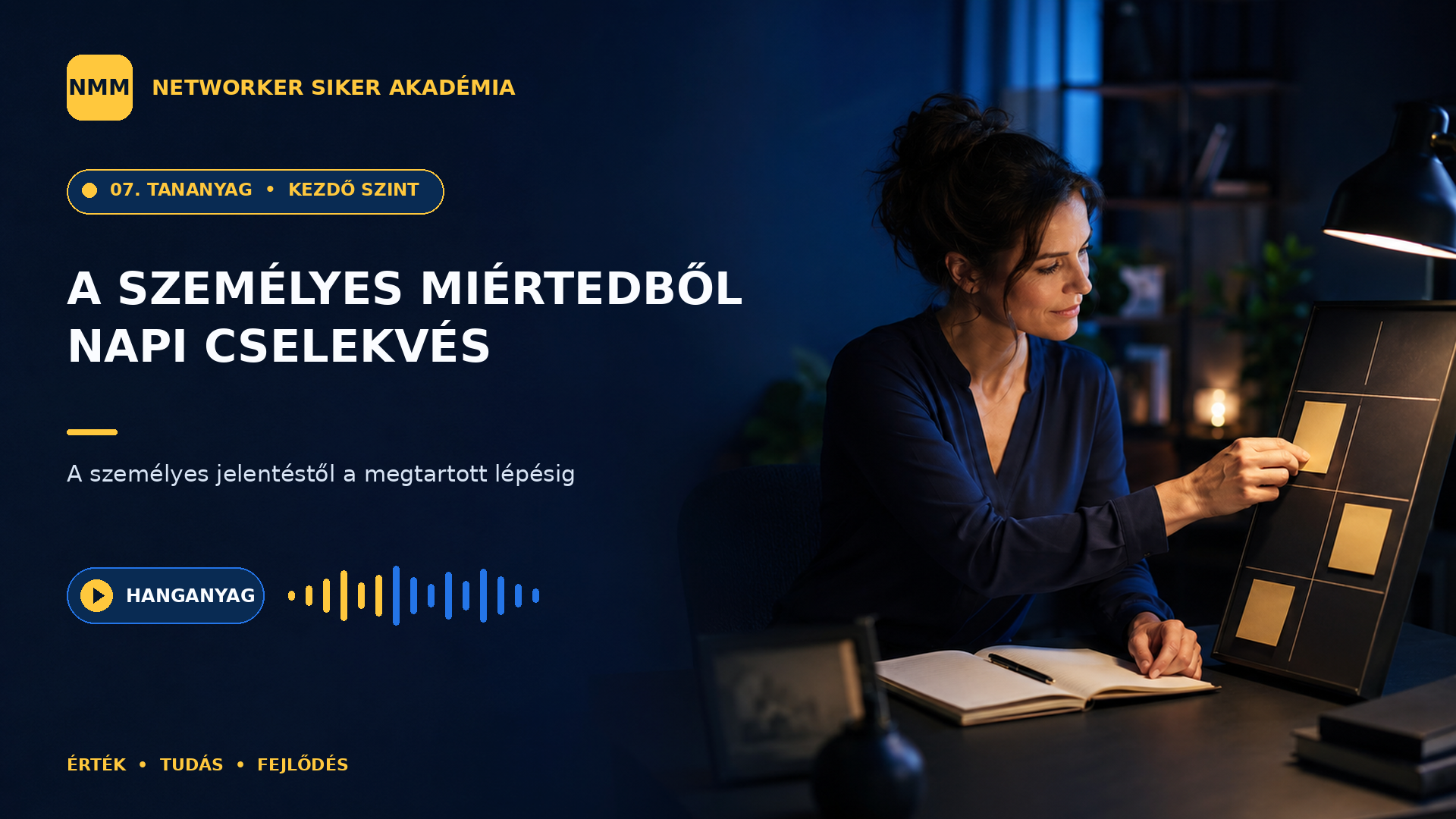 A személyes miértedből napi cselekvés